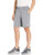 adidas Men's Designed 2 Move Elevated 3-Stripes Short Gray/White Small