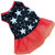 SISAVE Doggie Pet Apparel,Dog Princess Dress Clothes Puppy Vest Skirt -Black, Medium-
