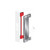 Pro-Lok 13" Latch Protector Bulk Packaged -Mirror Chrome Finish-