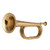 Zonster B Flat Bugle Call Trumpet Cavalry Horn with Mouthpiece for School Band Cavalry Orchestra