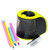 Pencil Sharpener USB,Electric Pencil Sharpener,Operated Automatic Pencil Sharpener for School, Home, Office, Classroom,Anti-Slip,Yellow