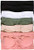 ToBeInStyle Women's 6 Pack Stretchy Seamless Bandeau Tube Bra - Pastel - OS
