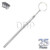 DDP - 25 Dental Mirror  5 with Handle ENT SURGI Dental Instruments