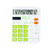 Precise Colorful Calculator Calculators, 12-Digit Dual Power Handheld Desktop Calculator with Large LED Display Big Sensitive Button Durable -Color - D-