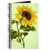 CafePress Vintage Sunflower Spiral Bound Journal Notebook, Personal Diary, Blank
