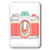 3dRose Cute Orange, Mint Green, and White Camera Illustration - Light Switch Covers -lsp-340011-1-
