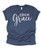 Choose Grace Shirt - Womans Positive Message T Shirt - Book Reader Shirt - Available in Misses Unisex and Plus size T-Shirt, Assorted Colors