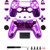 Gotor® Replacement Parts Full PS4 Controller Housing Shell Protective Case Button Kit for PlayStation4 DUALSHOCK 4 Controller Electroplating Purple
