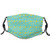 Reusable Face Shield Mouth Scraf Minimalistic Design Of Multisize Tiny Lemon Figures Continuous Pattern decorations for teens kids child