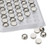 100Pcs Button Battery LR44 A76 L1154 AG13 357 SR44 1.5Volt Alkaline Coin Button Cell Battery
