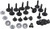 Eckler's 25-107856 - Corvette Front Spoiler Hardware Kit