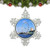 Umsufa UK England The London Eye Ferris Wheel Christmas Ornament Tree Decoration Crystal Metal Souvenir Gift