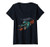 Womens Hot Wheels ID Bone Shaker V-Neck T-Shirt