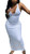 PRIMODA Womne's Sexy Deep V Bodycon Tank Maxi Dress Ribbed Sleeveless Party Nigh Out Dress-White L- PRIMODA Womne's Sexy Deep V Bodycon Tank Maxi Dress Ribbed Sleeveless Party Nigh Out Dress-White L-