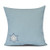 E by design Star's Corner Light Decorative Geometric Throw Pillow 18" Blue
