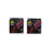 DR Strings Guitar Strings Electric Neon Red 10-46 Medium 2 Pack