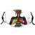 Activated carbon filter Windproof mask for Unisex,Woman Figure In Ethnic Style Costume Praying Culture Ancient Enlightenment Grace