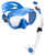 Cressi F1 & Supernova Dry, Blue