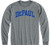 Ivysport DePaul University Blue Demons Long Sleeve Adult Unisex T-Shirt, Classic, Charcoal Grey, Large