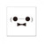 Lovely Face Figure Baymax Ceramic Tile Glossy Decal Glazed Brick Adorn Stone