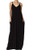 TheMogan Women's V-Neck Draped Jersey Cami Long Maxi Dress with Pocket Black L TheMogan Women's V-Neck Draped Jersey Cami Long Maxi Dress with Pocket Black L