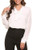 Womens Bow Tie Neck Long Sleeve Casual Office Work Chiffon Blouse Shirts Tops White