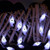 axaya Ghost String Lights,Battery Operated LED Halloween Fairy String Lights for Indoor Outdoor Halloween Party Decor- 20 LED 3M