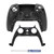 for PS5 Controller Replacement Shell, DIY Shell Decorative Strip for PS5 Dualsense Controller, for PS5 Controller Panel Replacement Decoration Accessories/Black