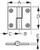 Take Apart H-Hinge 2in 2/Cd - Seadog Line
