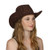 TOP HEADWEAR TopHeadwear Glitter Sequin Trim Cowboy Hat - Brown
