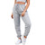 Hsdjfhe Women's Joggers High Waisted Sweatpants Drawstring Tapered Lounge Active Yoga Running Workout Pants with Pockets -Grey,Large-