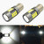 Alla Lighting 54-SMD 1156 7506 BA15S Newest Version High Power 4014 Chipsets 6000K Xenon White Xtremely Super Bright Tail Light -Center High Mount Stop Light- LED Bulbs Replacement