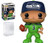 Pop NFL- Russell Wilson Seattle Pop  57 Vinyl Figure -Bundled with EcoTek Pop Box Protector Case-