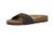 Women's Cushionaire Luca Cork footbed Sandal with  plusComfort, Brown 8.5