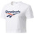 Reebok Classic Vector Crop Tee, White, X-Small