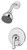 Symmons 6601-1.5-TRM Unity shower trim Polished Chrome