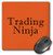 3dRose Mouse Pad Orange Trade Ninja - 8 by 8-inches -mp-325143-1-