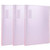 HXR Folder Multi Level Data Book Student Paper Storage Bag A4 File Folder Transparent Paper Folder File Folder 3PCS -Color - Red-