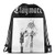 Yasia Claymore Classic Drawstring Backpack Sport Bag Gym Sack