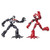 Marvel Spider-Man Bend and Flex Venom Vs. Carnage Action Figure Toys, 6-inch Flexible Figures, for Kids Ages 4 and Up