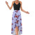 Tavorpt Dress for Women, Women's Asymmetrical Sleeveless Butterfly Print Loose Plain Maxi Dresses Casual Long Dresses