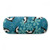 Cartoon Dolphins Whales Blue Waves Glasses Case Eyeglasses Hard Shell Storage Spectacle Box