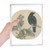 Dead Trees Starling Figure Chinese Painting Notebook Loose Leaf Diary Refillable Journal Stationery