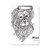 Animal Big Mouth Picture Monkey Clipboard Folder Writing Pad Backing Plate A4