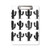 Cactus Silhouette Plant Succulents Pattern Clipboard Folder Writing Pad Backing Plate A4