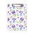 Flowers Plant Lavender Decoration Painting Clipboard Folder Writing Pad Backing Plate A4