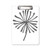 Flower Plant Dandelion Silhouette Clipboard Folder Writing Pad Backing Plate A4