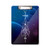 Starry Sky Totem Geometry Alien Clipboard Folder Writing Pad Backing Plate A4