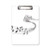 Song Music Score Melodious Classical Clipboard Folder Writing Pad Backing Plate A4