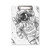 Universe Alien Monster Astronaut Clipboard Folder Writing Pad Backing Plate A4